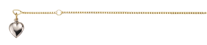 Fusskette Venezia 585 Gold (14 Karat) massiv 1,8g 25cm 0,9mm Federring Binder