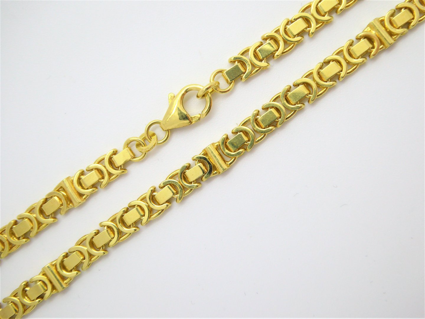 Kette Königskette 333 Gold (8 Karat) Gelbgold Karabiner 24,1g 5,1mm 50cm Binder